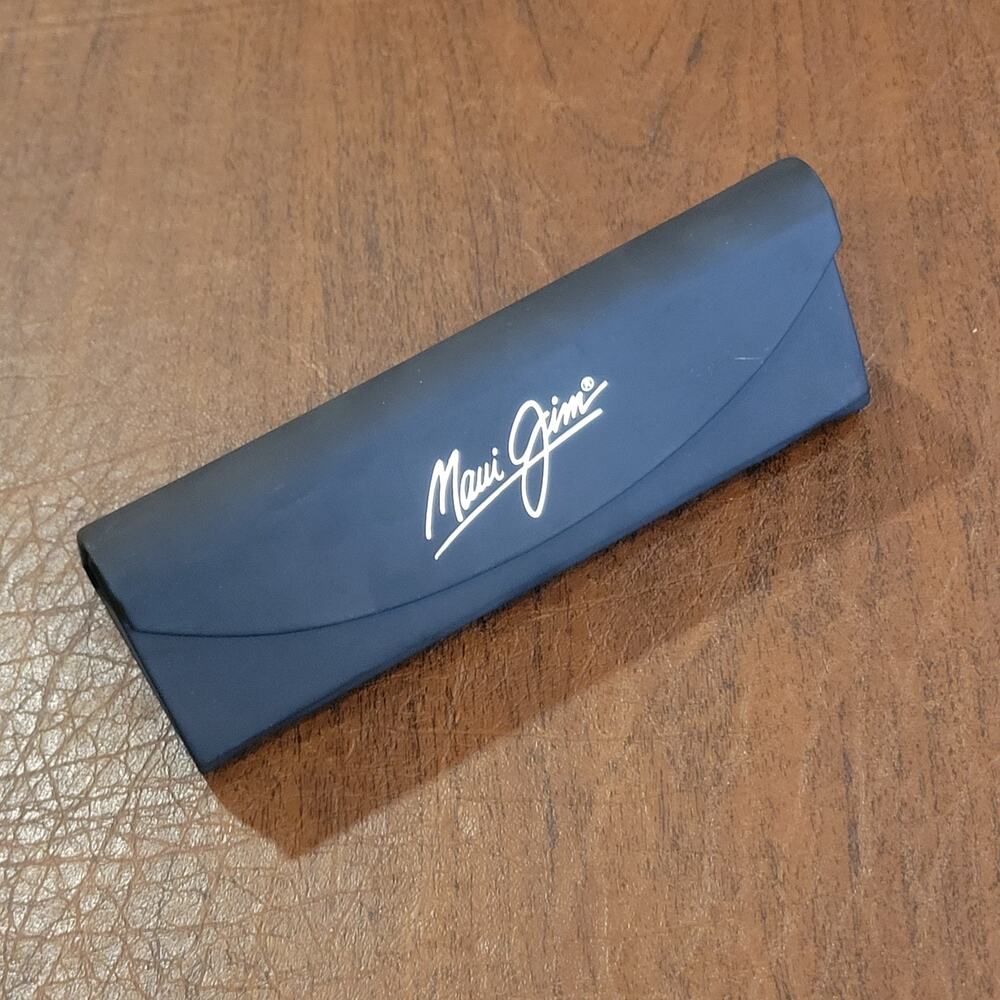 Maui Jim tri-fold hard black collapsible sunglasses case
